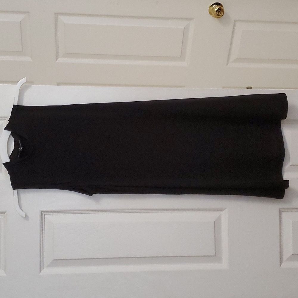 Mock Neck Swing Dress